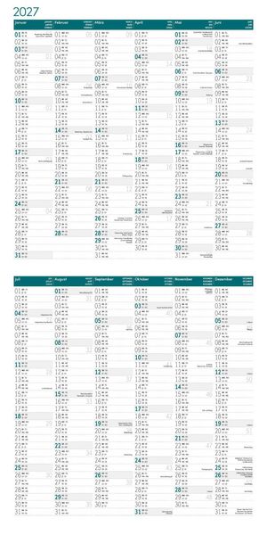 Produktbild: Otter Kalender 2027 - 30x30 - Art12