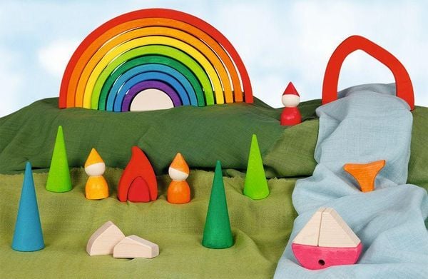 Produktbild: Bausteine Regenbogen