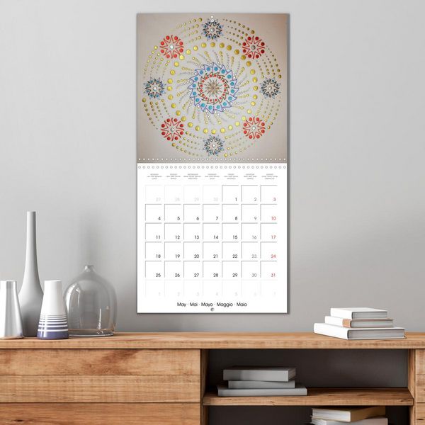 Produktbild: Sacred Geometry Healing (Wall Calendar 2026 12 &times; 12 Inch) CALVENDO 12 Month Wall Calendar