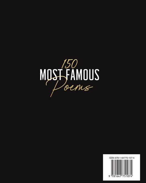 Produktbild: The 150 Most Famous Poems