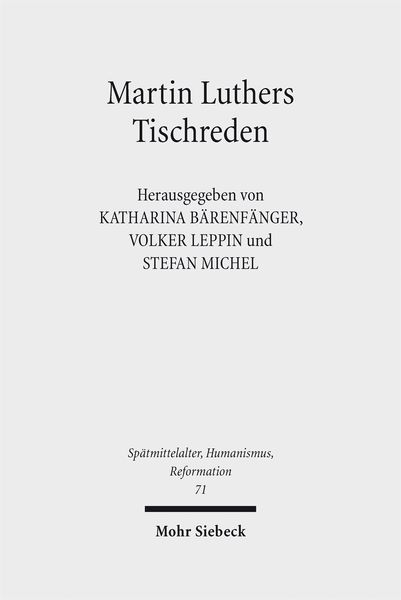 Produktbild: Martin Luthers Tischreden