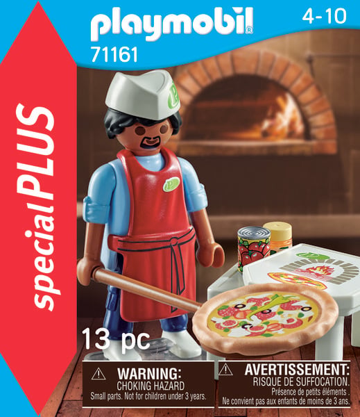 Produktbild: PLAYMOBIL&reg; 71161 Pizzab&auml;cker