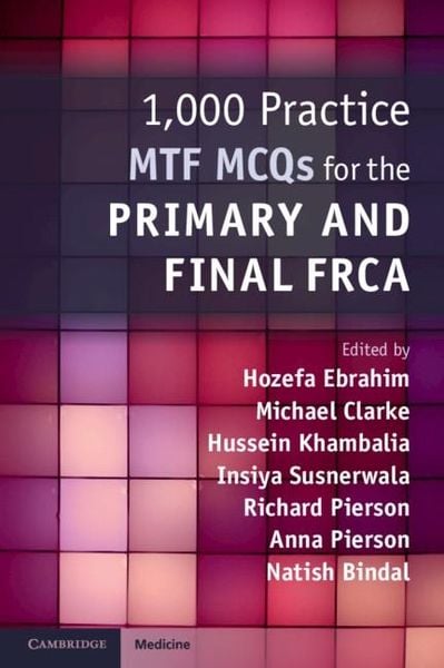 Produktbild: 1,000 Practice MTF MCQs for the Primary and Final FRCA