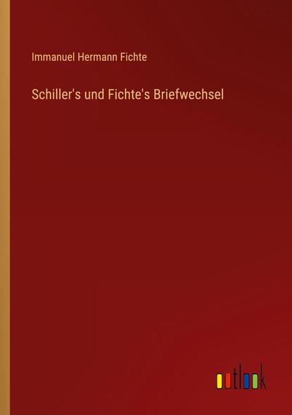 Produktbild: Schiller's und Fichte's Briefwechsel