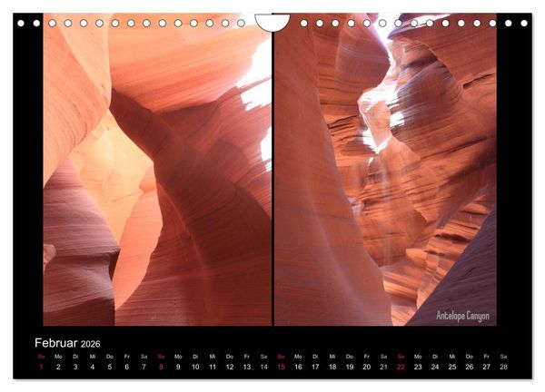 Produktbild: United States National Parks (Wandkalender 2026 DIN A4 quer), CALVENDO Monatskalender