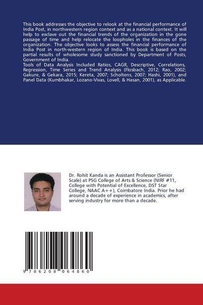 Produktbild: Financial Performance Of Indian Post Offices