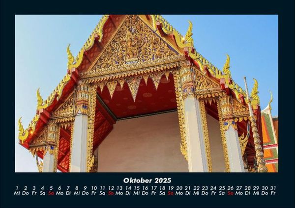 Produktbild: Tempel 2025 Fotokalender DIN A4