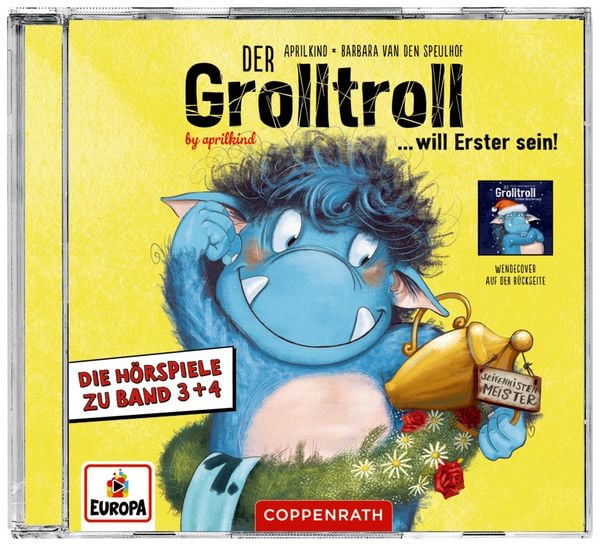 Produktbild: Der Grolltroll will Erster sein & Der Grolltroll &ndash; Sch&ouml;ne Bescherung! (CD)
