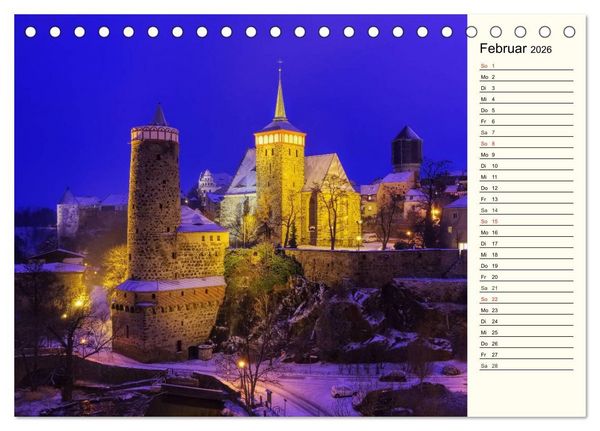 Produktbild: Unterwegs im sch&ouml;nen Sachsen (Tischkalender 2026 DIN A5 quer), CALVENDO Monatskalender