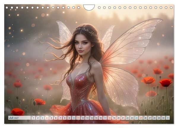 Produktbild: Das Jahr der Zauberwesen (Wandkalender 2027 DIN A4 quer), CALVENDO Monatskalender