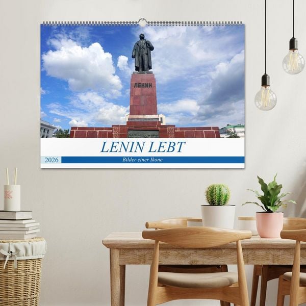 Produktbild: LENIN LEBT - Bilder einer Ikone (Wandkalender 2026 DIN A2 quer), CALVENDO Monatskalender