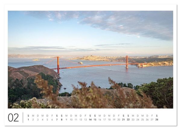 Produktbild: California Highway No. 1 - Die sch&ouml;nste K&uuml;stenstra&szlig;e der USA (Wandkalender 2026 DIN A4 quer), CALVENDO Monatskalender