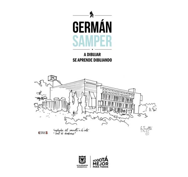 Produktbild: Germ&aacute;n Samper. A dibujar se aprende dibujando.