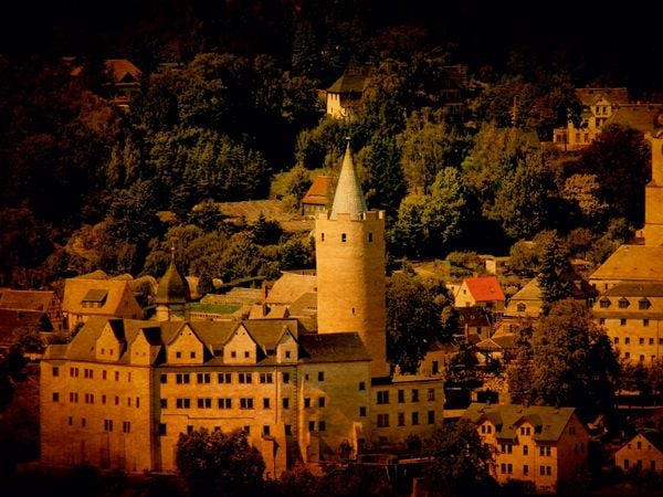 Produktbild: CALVENDO Puzzle Stadtansicht Zschopau 1000 Teile Lege-Gr&ouml;&szlig;e 64 x 48 cm Foto-Puzzle Bild von Heike Hultsch