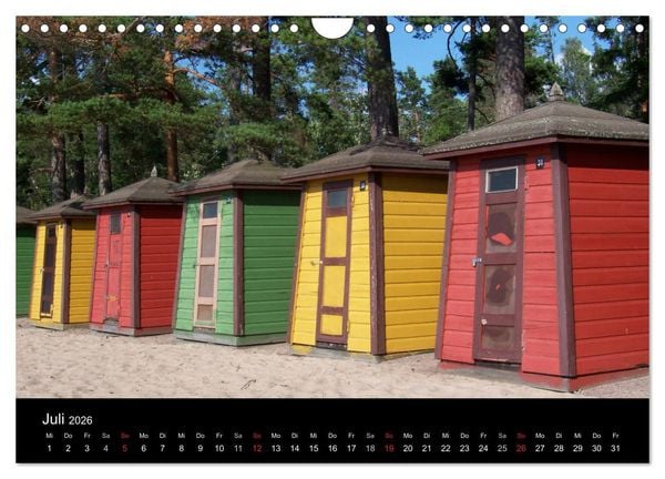 Produktbild: Wundersch&ouml;nes Finnland (Wandkalender 2026 DIN A4 quer), CALVENDO Monatskalender