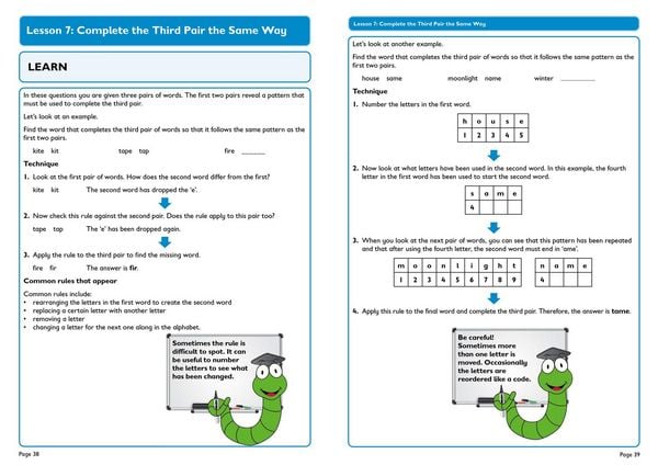 Produktbild: 11+ Verbal Reasoning Support and Practice Workbook