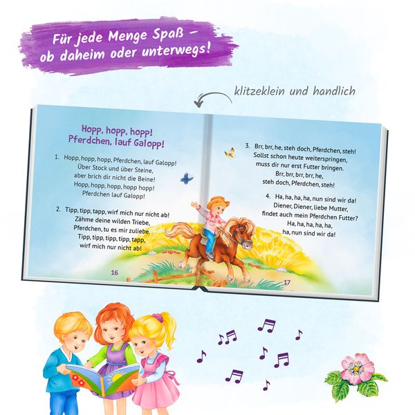 Produktbild: Mein klitzekleines Kinderbuch - Kinderlieder