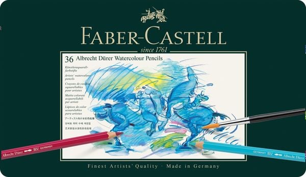 Produktbild: Faber-Castell Aquarellstifte Albrecht D&uuml;rer, 31er Set Metalletui