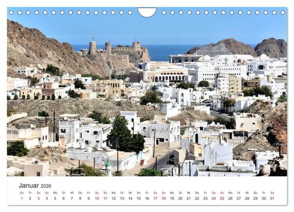 Produktbild: Sultanat Oman - Land des Orients (Wandkalender 2026 DIN A4 quer), CALVENDO Monatskalender