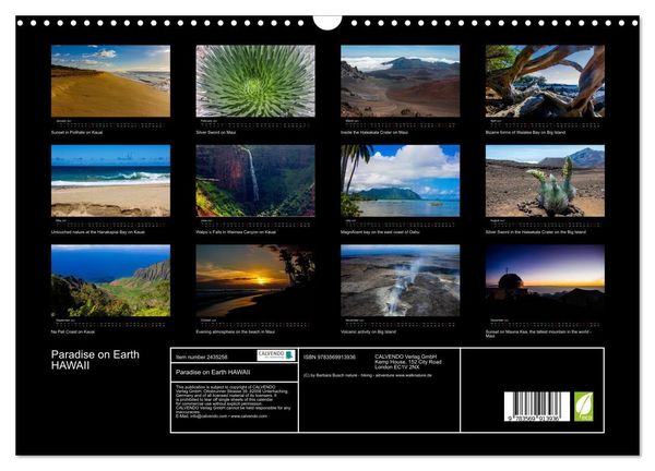 Produktbild: Paradise on Earth HAWAII (Wall Calendar 2027 DIN A3 landscape), CALVENDO 12 Month Wall Calendar