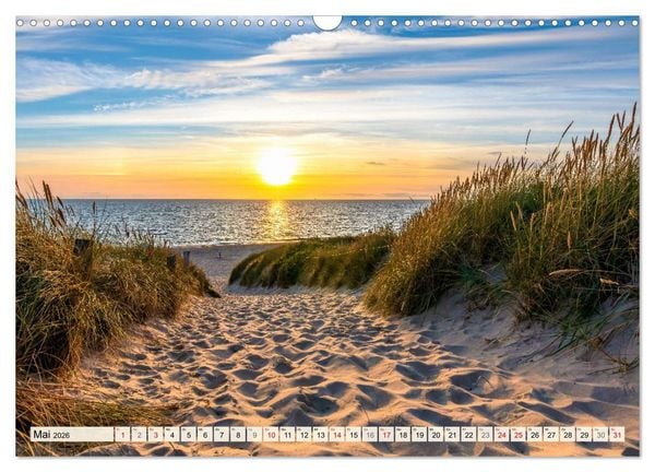 Produktbild: Der sch&ouml;ne Norden Deutschlands (Wandkalender 2026 DIN A3 quer), CALVENDO Monatskalender
