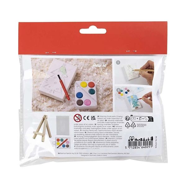 Produktbild: Malerei, Mini-Kreativ-Set f&uuml;r Wichtelt&uuml;re