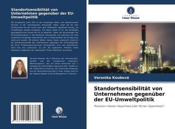 Produktbild: Standortsensibilit&auml;t von Unternehmen gegen&uuml;ber der EU-Umweltpolitik