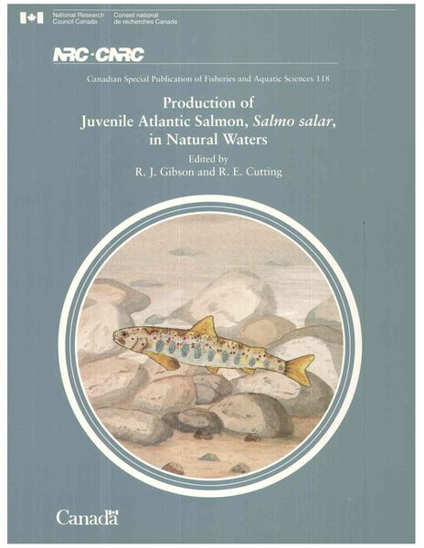 Produktbild: Production of Juvenile Atlantic Salmon, Salmo salar, in Natural Waters