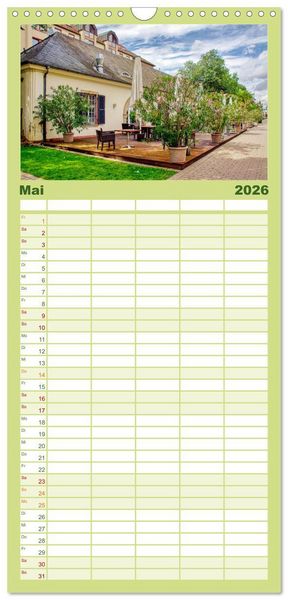 Produktbild: Familienplaner 2026 - Mannheim - Die Stadt im Quadrat mit 5 Spalten (Wandkalender, 21 x 45 cm) CALVENDO