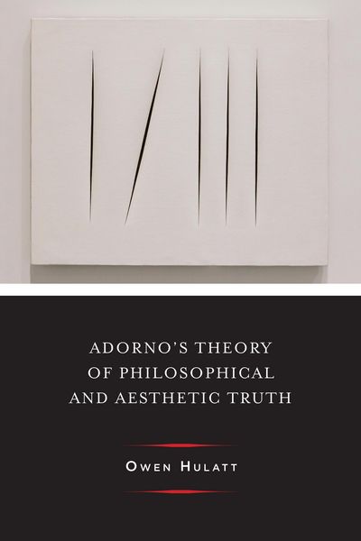 Produktbild: Adorno's Theory of Philosophical and Aesthetic Truth