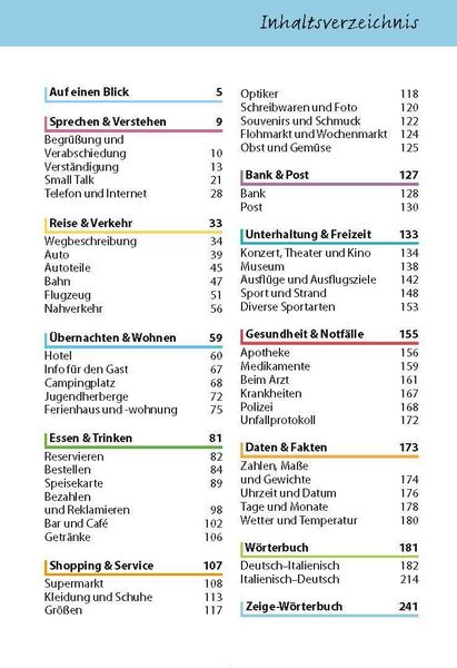 Produktbild: Sprachf&uuml;hrer Italienisch f&uuml;r die Reise