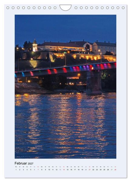 Produktbild: Die Donau von Passau zum Delta (Wandkalender 2027 DIN A4 hoch), CALVENDO Monatskalender