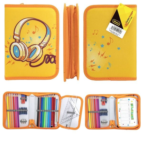 Idena Federmappe 28teilig Sound