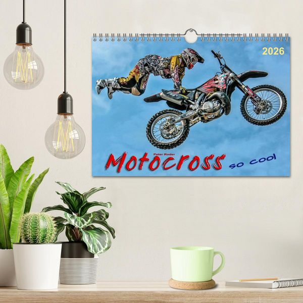 Produktbild: Motocross - so cool (Wandkalender 2026 DIN A4 quer), CALVENDO Monatskalender