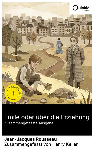 Produktbild: Emile oder &uuml;ber die Erziehung (Zusammengefasste Ausgabe)