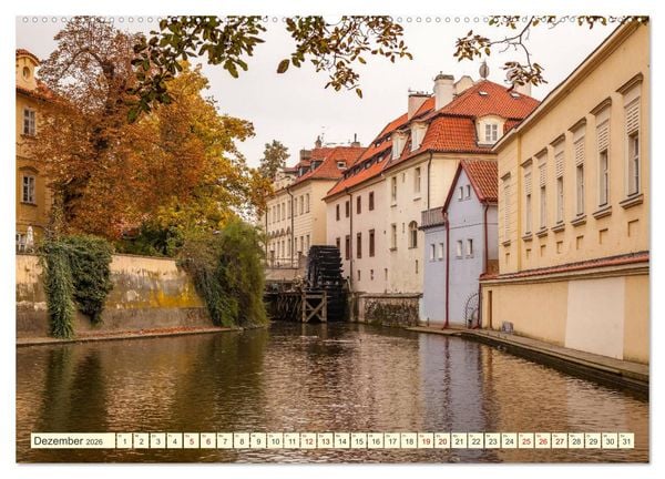 Produktbild: Die sch&ouml;ne Stadt Prag (Wandkalender 2026 DIN A2 quer), CALVENDO Monatskalender