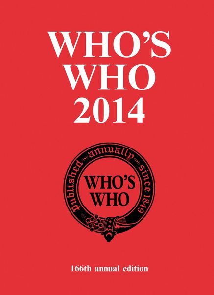 Produktbild: Who's Who 2014