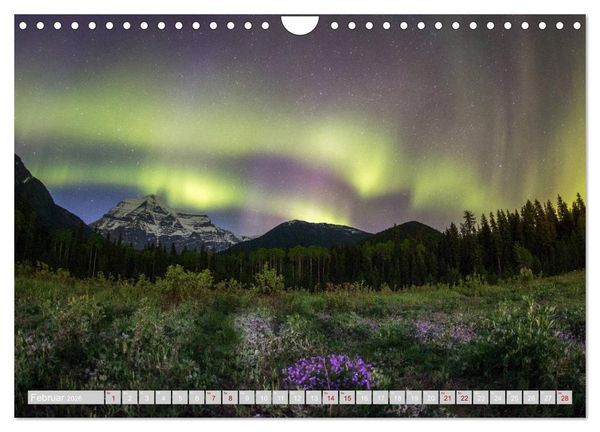 Produktbild: Die kanadischen Rockies (Wandkalender 2026 DIN A4 quer), CALVENDO Monatskalender
