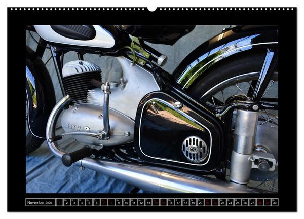 Produktbild: DKW RT 175 - Ein Motorrad der Auto Union (hochwertiger Premium Wandkalender 2026 DIN A2 quer), Kunstdruck in Hochglanz
