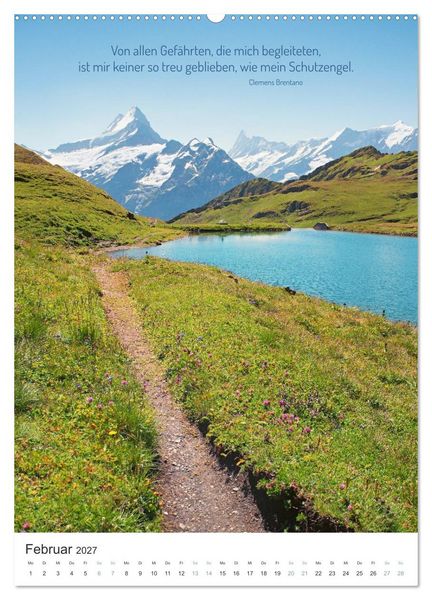 Produktbild: Christliche Natur-Poster (Wandkalender 2027 DIN A2 hoch), CALVENDO Monatskalender