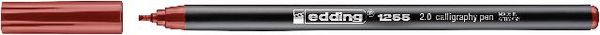 Produktbild: Kalligrafie-Stift edding 1255 calligraphy pen, 2,0 mm, karmesin