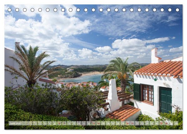 Produktbild: Menorca - Perle im MIttelmeer (Tischkalender 2026 DIN A5 quer), CALVENDO Monatskalender