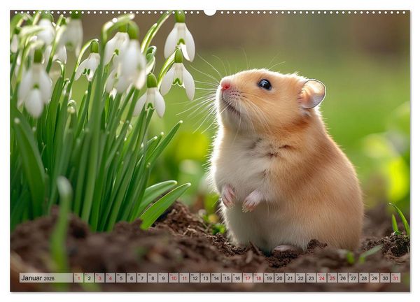Produktbild: Sind sie nicht goldig? (Wandkalender 2026 DIN A2 quer), CALVENDO Monatskalender