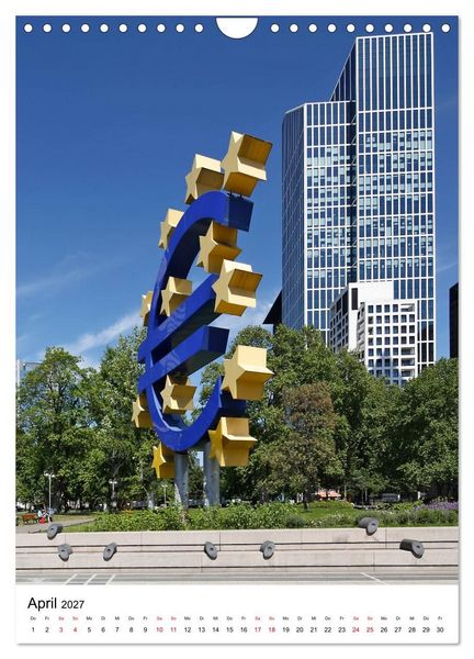 Produktbild: Frankfurt am Main vom Frankfurter Taxifahrer Petrus Bodenstaff (Wandkalender 2027 DIN A4 hoch), CALVENDO Monatskalender