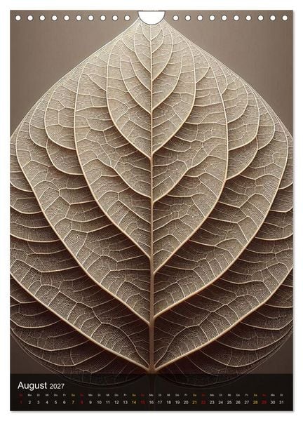 Produktbild: Geometrie der Natur &ndash; Formen, Muster, Strukturen (Wandkalender 2027 DIN A4 hoch), CALVENDO Monatskalender
