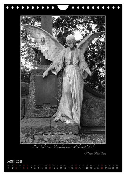 Produktbild: S&uuml;dfriedhof Leipzig (Wandkalender 2026 DIN A4 hoch), CALVENDO Monatskalender