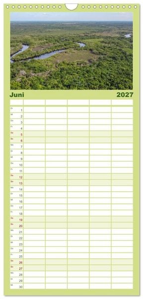 Produktbild: Familienplaner 2027 - Guinea - Das einzigartige Land in Westafrika. mit 5 Spalten (Wandkalender, 21 x 45 cm) CALVENDO