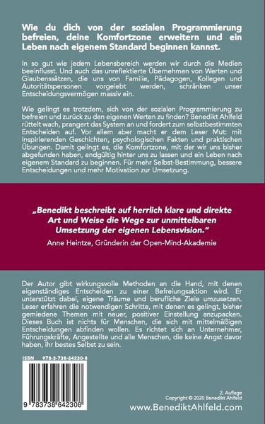 Produktbild: &Uuml;berwinde die Angst du selbst zu sein