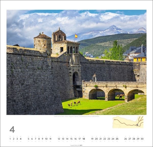 Produktbild: Auf dem Jakobsweg Kalender 2027 - El Camino