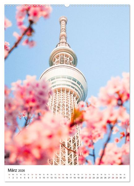 Produktbild: Japan - Moderne trifft auf Tradition. (Wandkalender 2026 DIN A2 hoch), CALVENDO Monatskalender